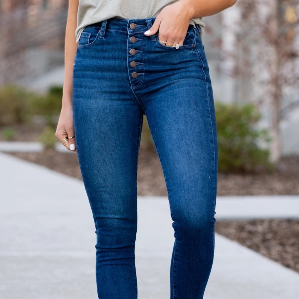 Button Fly Jeans